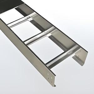 Quality High Corrosion Resistance Ladder Type Cable Tray Made of Steel for Fire Resistance Requirement wholesale