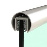 Anodizing Architectural Aluminium Profiles For Glass Railing Terrace Balustrade