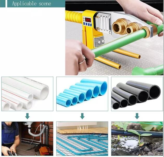 Customised 63mm Pipe Welding Tools , 220V Ppr Pipe Fitting Tools