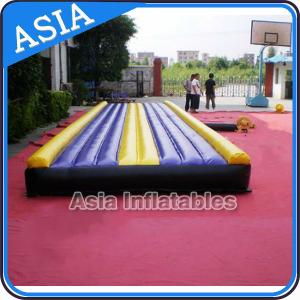 Quality Yoga Training Inflatable Tumble Mattress With Constant Blower wholesale