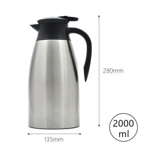Quality Leak Proof Stainless Steel 68 Ounce Vacuum Insulated Teapot wholesale