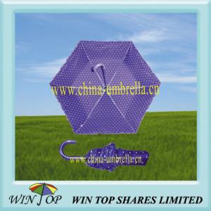 Quality 50cm X 6k 3 Fold Printed Gift Umbrella wholesale