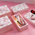 Middle Rectangle Gift Boxes Packaging Rigid Cardboard Paper Base And Lid Gift