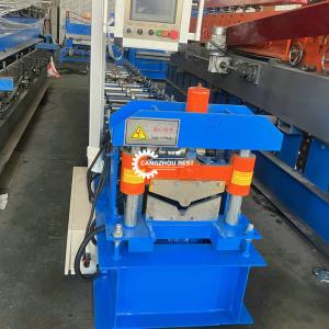 Quality 0.4mm Plc Control Ridge Cap Machine Roof Sheet Steel wholesale