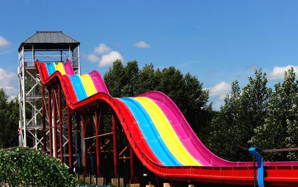 Cheap Customized Mat Racer Water Slide FRP Fiberglass Large Water Slides For Adults for sale