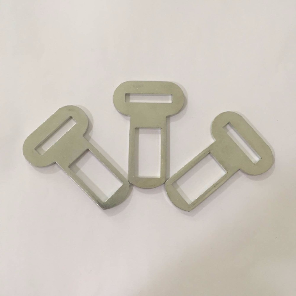 Safety Metal Car Spring Seat Belt Buckle Car Vehicle Seat Belt Harness Car Clip Belt Buckles