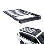 Roof Mount Black Powerder Coated Aluminium Roof Rack Luggage Cargo Carrier for