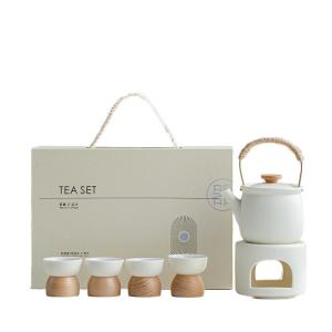 Quality European-Style Loop-Handled Ceramic Tea Warmer for Home Hotel Restaurant and Office wholesale
