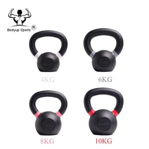 Quality Competition Powder Painting Cast Iron Kettlebell / Power Training Kettlebell wholesale