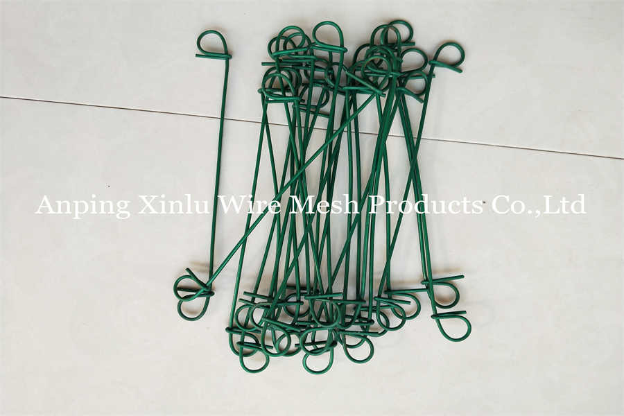 Twins loop Binding Tie Wire 1.0mm Wire Diameter Galvanized Soft Double Loop Bar Tie Wire