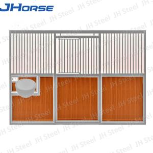 Quality Hot Dip Galvanized European Horse Stalls , Portable Horse Box Stalls Large Size wholesale