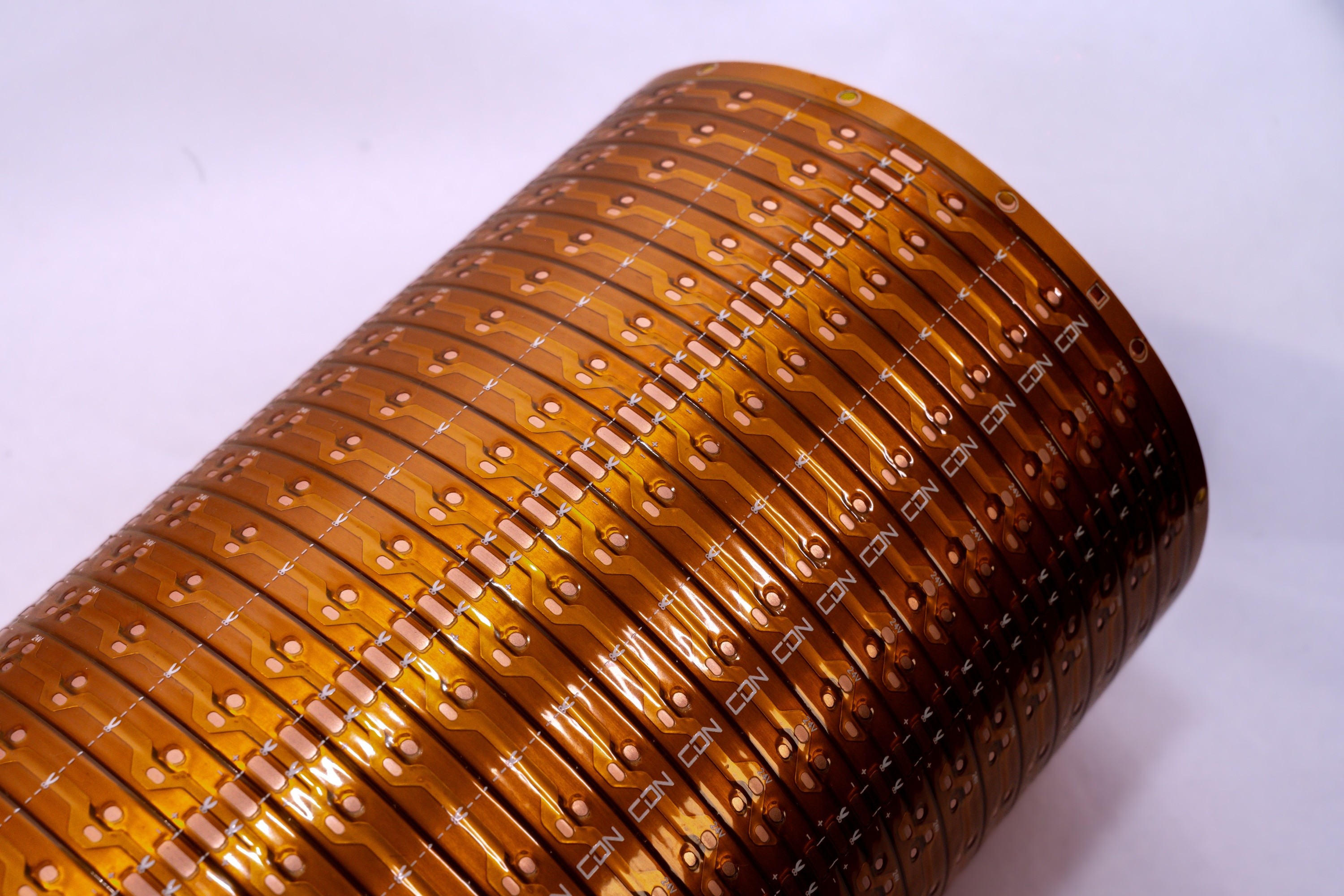 LED 2835 Weldless light FPCB with 2835-60leds/M -24v-16 Resister or wireless reel material for LED Strip FPCB circuit board flexible