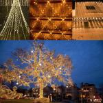 Solar String Lights Outdoor, Waterproof Copper Wire Solar Fairy Lights for Tree