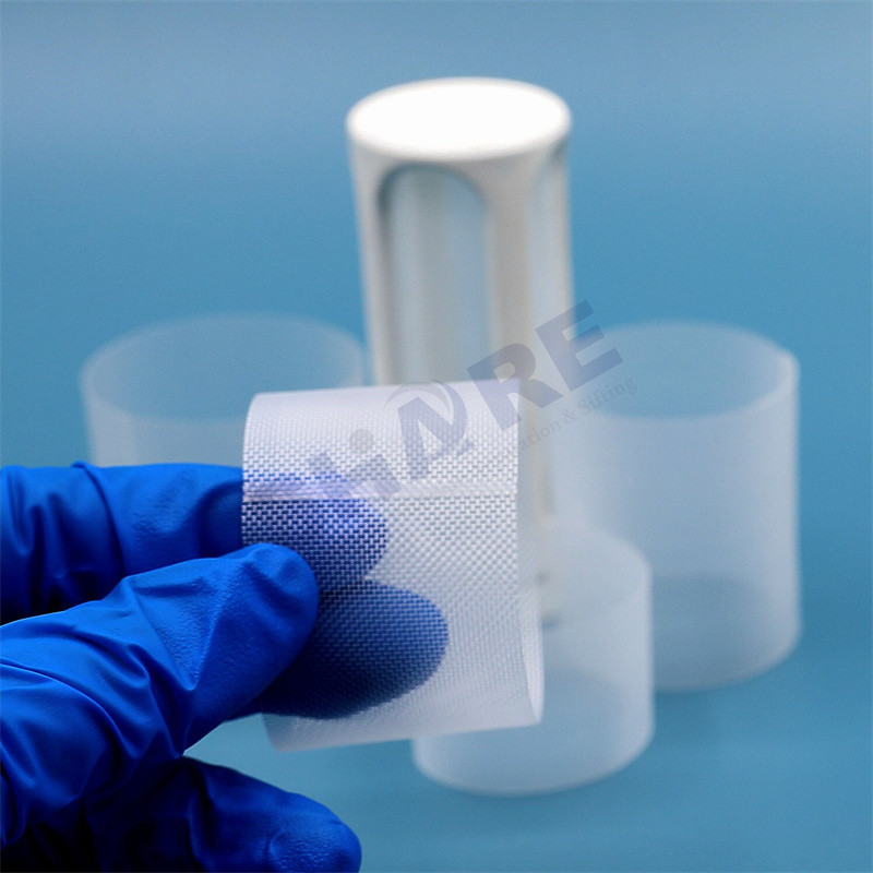PP Filter Mesh Micro Tubes Rectangles Segment One End Sealed Two Open Ends