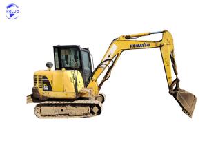 Quality PC56 Used Komatsu Excavator Yellow Heavy Construction Equipment wholesale