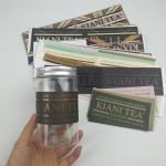 Accept custom logo OEM Fashionabl printed stickers Adhesive wine label