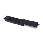 Wireless Charging Sliding Socket Office Desk Power Outlet 110V-250V