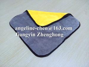 Quality super soft water absorption microfiber plush car cleaning towels wholesale