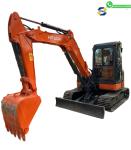 Deft Design Japan Used Excavator Hitachi ZX65U Hydraulic Backhoe Used ZX65U 6