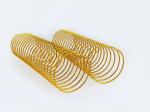 4:1 Pitch Encapsulation Metal Coil Binding Spines For Hardcover Calendar