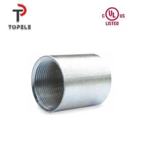 Quality IMC / Rigid Threaded Conduit Coupling Zinc Coating Galvanized Steel wholesale