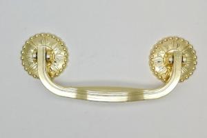 Quality High Polishing Metal Coffin Handles Gold Plating 30 Days Delivery Time wholesale