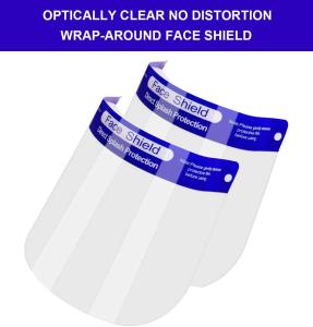 Quality Public Places Against Splashing PET Clear Face Visor wholesale
