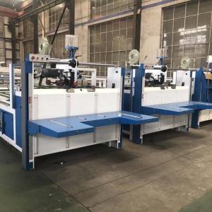 Quality Electric Driven 2800mm Carton Gluer Machine Semi Automatic wholesale