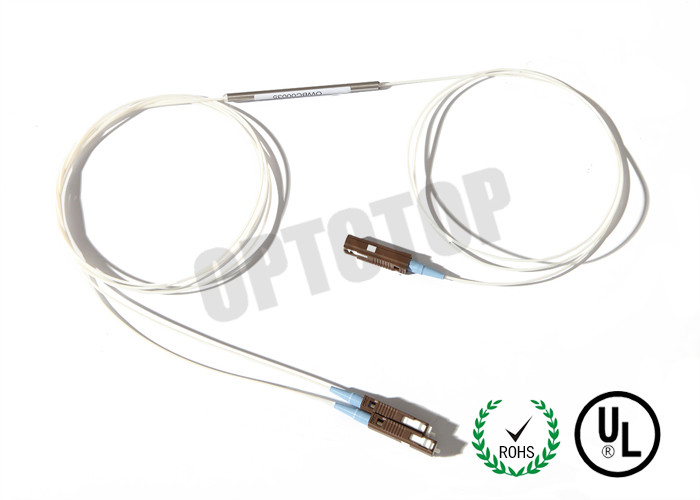 1 * 2 CATV / FTTH Single Mode WDM 1480 / 1510 nm Wavelength Without Connector
