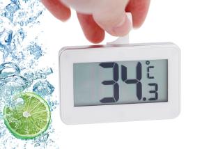 Quality Digital Refrigerator Freezer Thermometer ABS Plastic Material Large Display wholesale