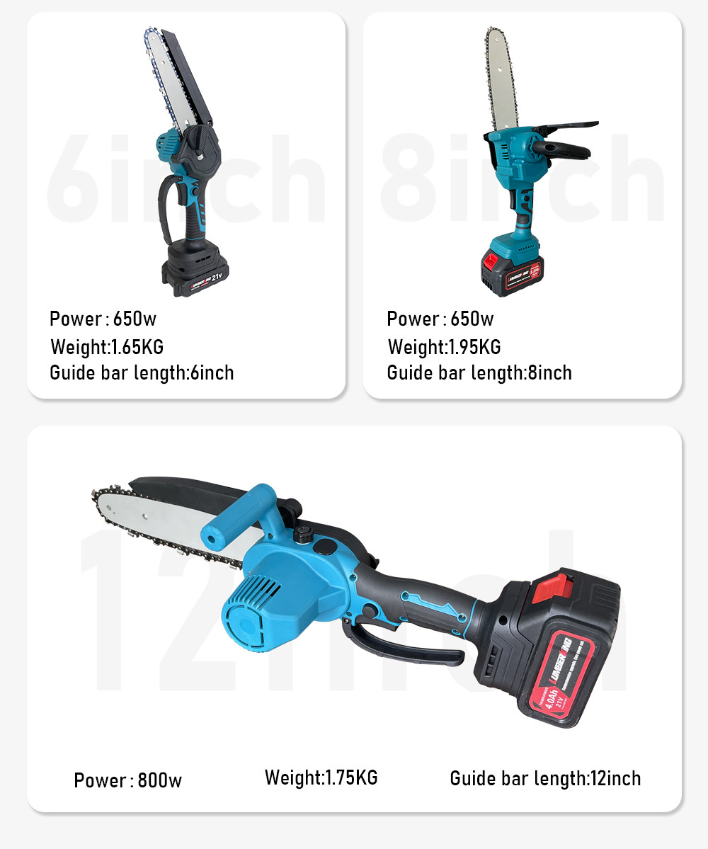 800w Handheld Mini Chainsaw Portable Brushless Motor Electric Power Professional High Speed