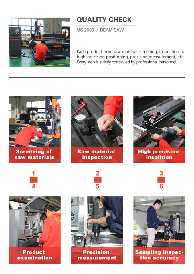 7kg/cm2 100m/Min Computer Wood Beam Saw Automatic Feeding
