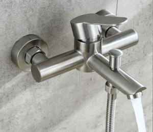Quality Oil Resistance Stainless Steel Bathroom Sink Faucet High Temperature Resistance wholesale