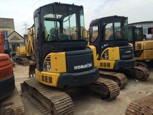 Quality LB 5160kg Used Crawler Excavator Komatsu PC55MR , Used Mini Trackhoes For Sale wholesale