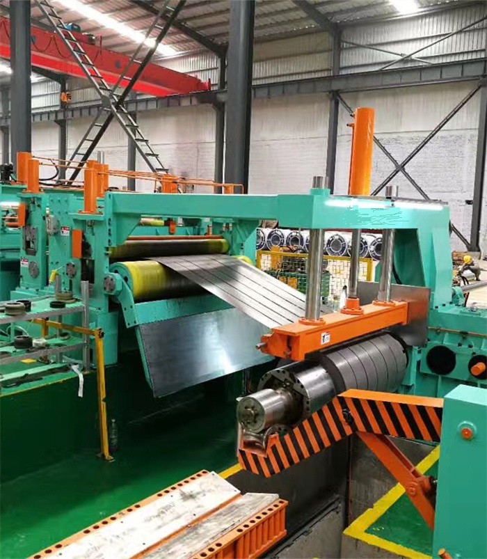 Thin Sheet Steel Slitting Lines Loading Unloading Floor Cradle Coil Car