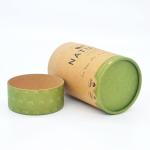 Printed Food Kraft Paper Tube Round Cylinder Tea Cookies Candy Packaging