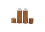 Press Pop Recyclable 5g Labeling Bamboo Lip Gloss Tubes