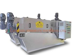 Quality Efficient Environmental Protection Sludge Dewatering Machine 40 - 80kg/h DS wholesale