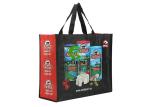 Handled Laminated Pp Woven Bag Full Printing Portable Plastic Shopping Bags
