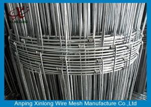Quality Rust Resistance Metal Field Fencing , Galvanized Woven Field Fence wholesale