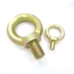 Drop Forged Steel Yellow Zinc JIS 1168 Heavy Duty Lifting Eye Bolt Customized