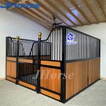 Indoor 2.25m Premade Horse Stalls Steel Build Design Portable Temporary