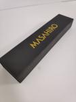 Customized cardboard logo gold folied gift folding magnetic flap box for knife