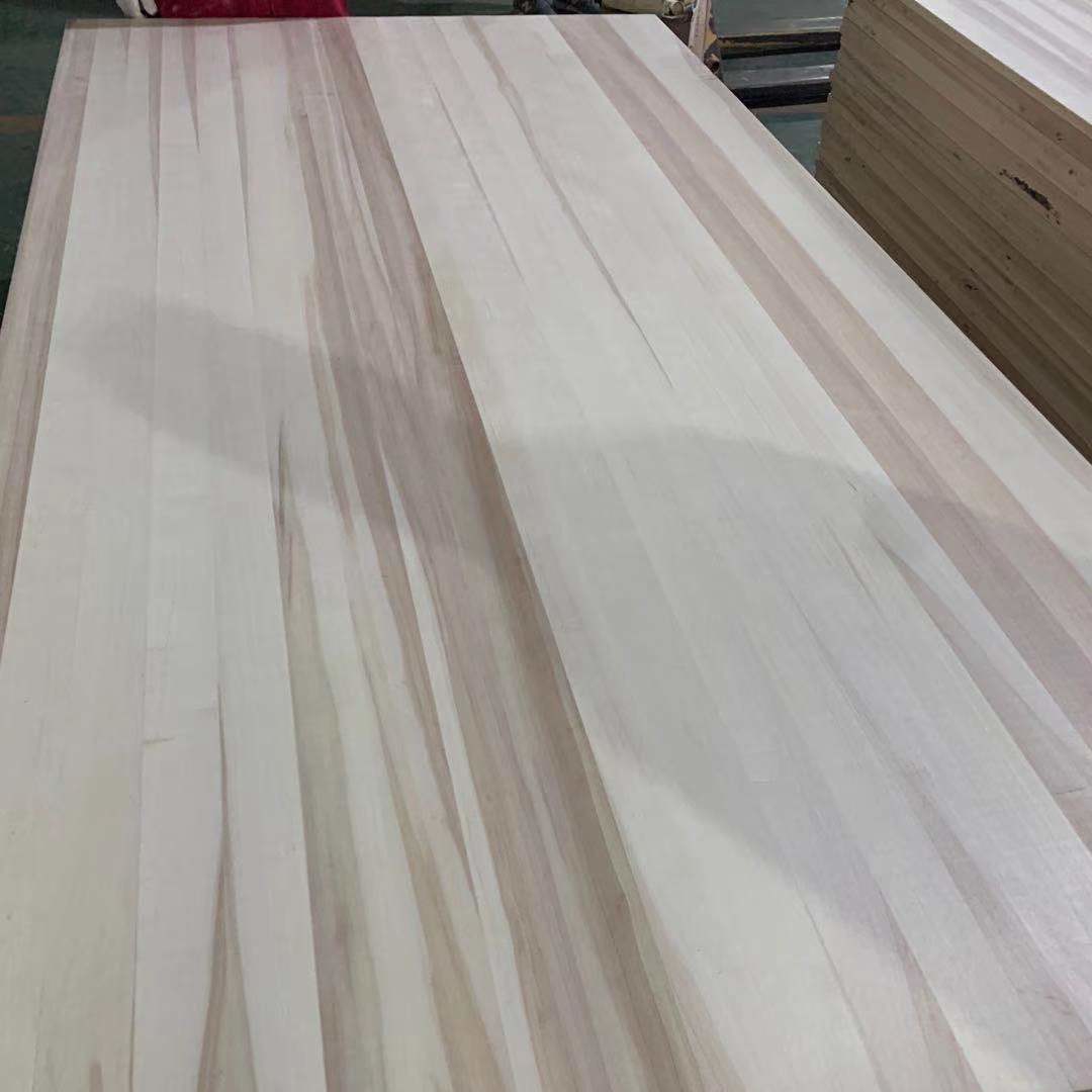 Top-Grade Paulownia Board for Coffins Moisture Content 8%-12% Natural Wood Panel