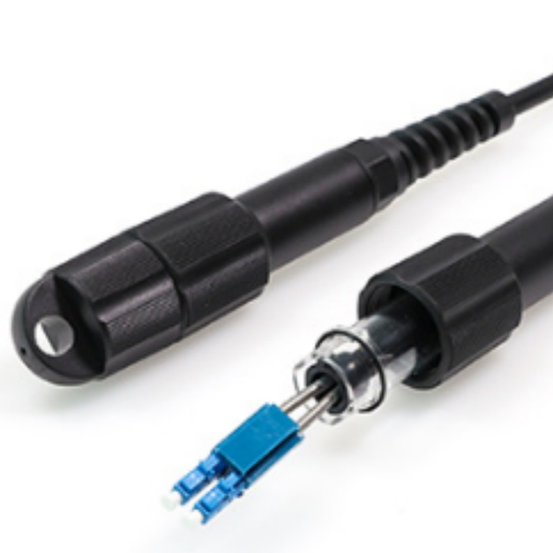 FTTH IP67 Standard Pdlc/Dlc Gyfjh G657A2 Sm 2core Outdoor Waterproof Connector -25 85
