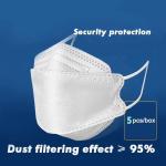 Nonwoven Disposable N95 Protective Mask , Disposable Dust Face Mask Anti