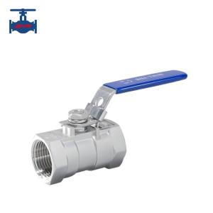 Quality Stainless Steel Screw End Ball Valve CF8 CF8M 1000WOG 1PC Type Threaded Ball Valve wholesale