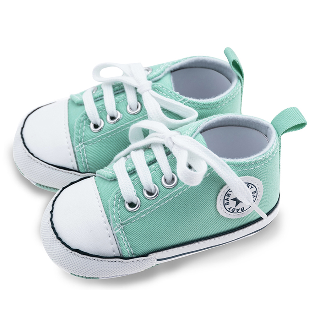 Designer wholesale Canvas shoes first Walker kids boy and girl crib Baby shoes