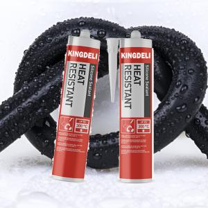 Quality Weatherproofing Heat Resistant Silicone Sealant Clear Color For Car Pump Caulking wholesale