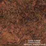 Hotel Decoration Fancy Plywood Of High Quality Natural Walnut Burl 2800mm